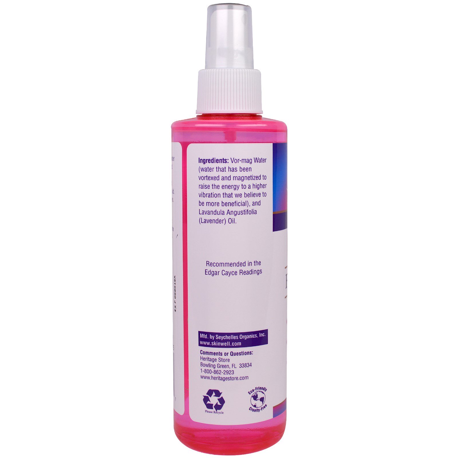Heritage Store, Água de Flores, Lavanda, 8 fl oz (240 ml) - Imagem 2