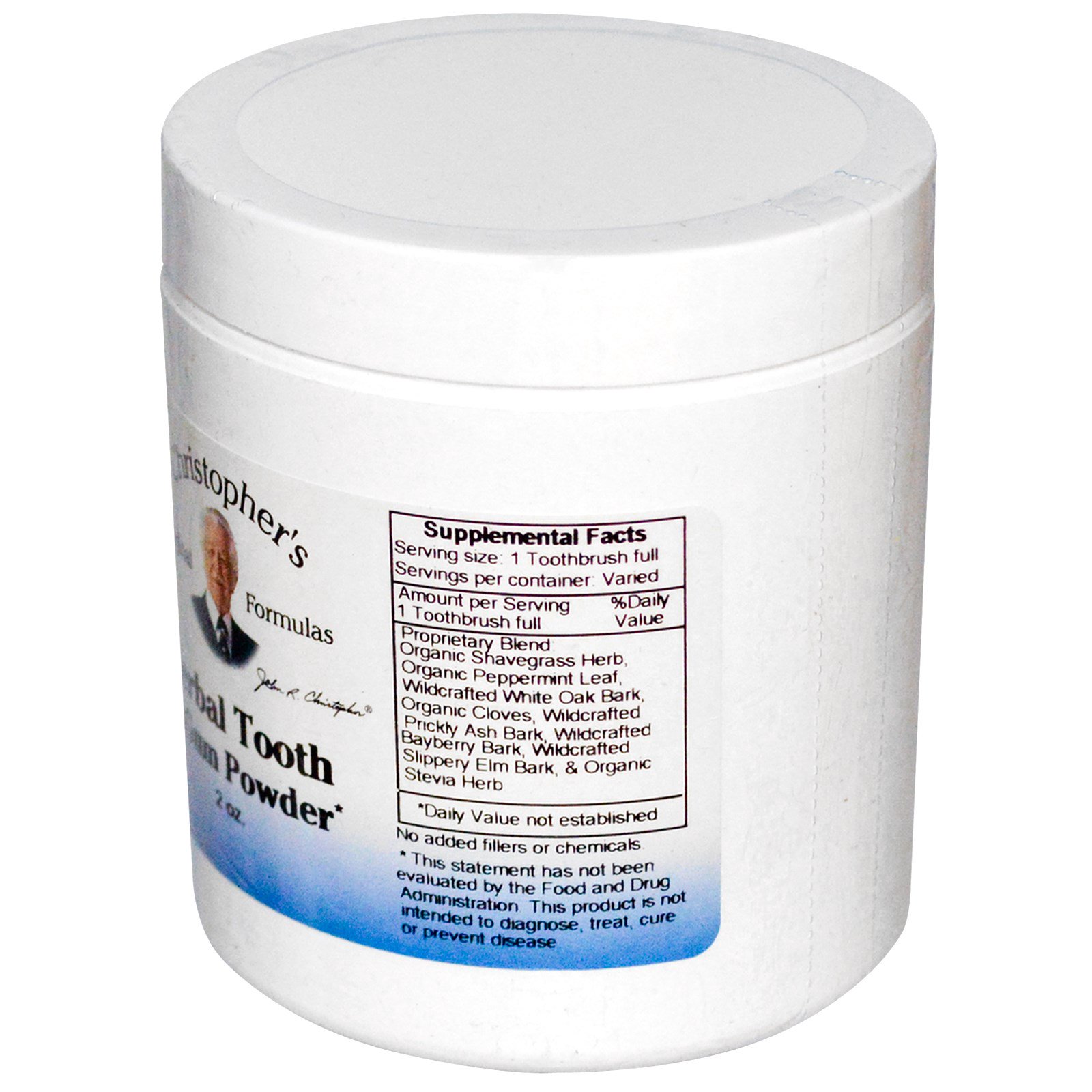 Christopher's Original Formulas, Pó para Gengiva e Dente à base de platas, 2 oz - Imagem 2