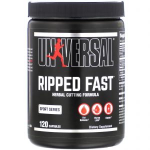 Universal Nutrition, Ripped Fast, Herbal Cutting Formula, 120 Cápsulas