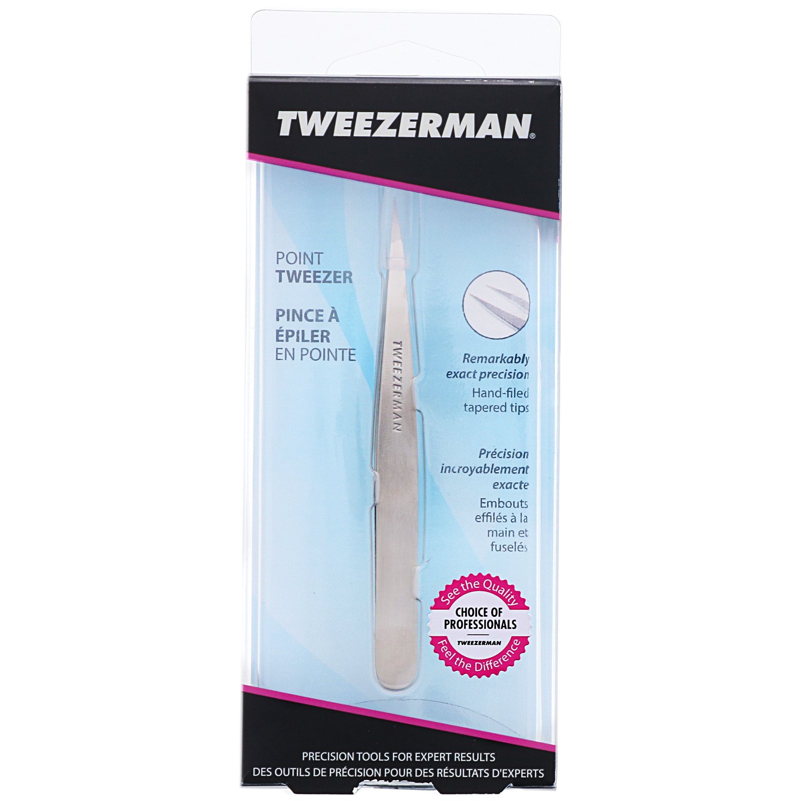 Tweezerman, Point Tweezer, Classic, 1 Count - Imagem 2