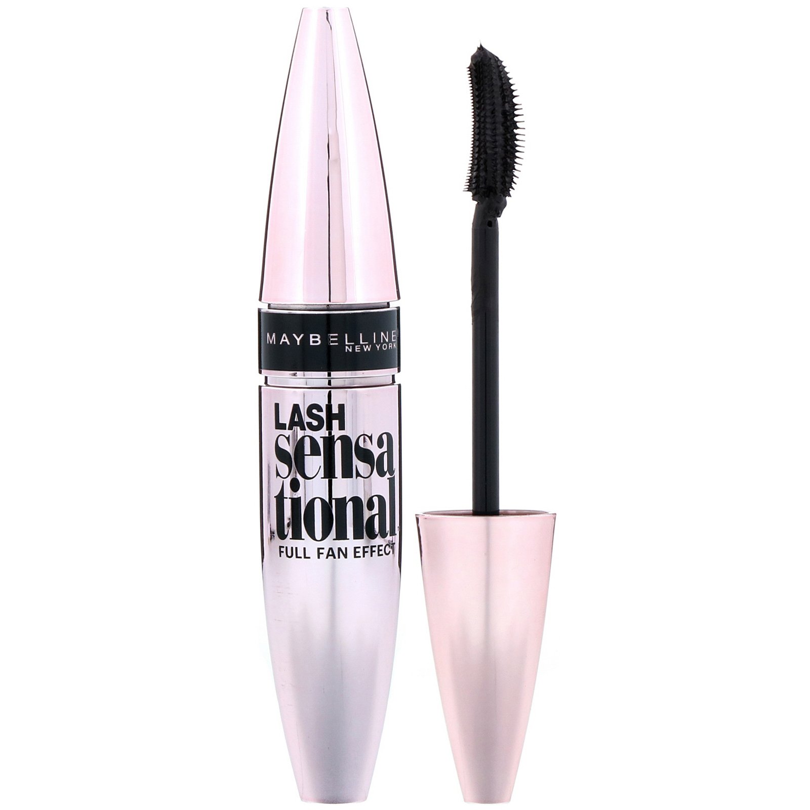 Maybelline, Rímel Lash Sensational, 253 Preto mais preto, 9,5 ml
