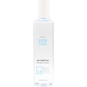 Etude House, Soon Jung, Tônico de Alívio pH 5,5, 6,08 fl oz (180 ml)