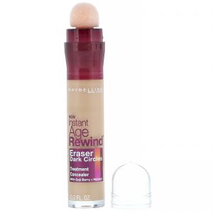 Maybelline, Instant Age Rewind, corretivo de tratamento, cobertura das olheiras, 130 Medium, 6 ml