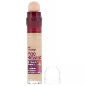 Maybelline, Instant Age Rewind, corretivo de tratamento, cobertura das olheiras, 120 clara, 6 ml