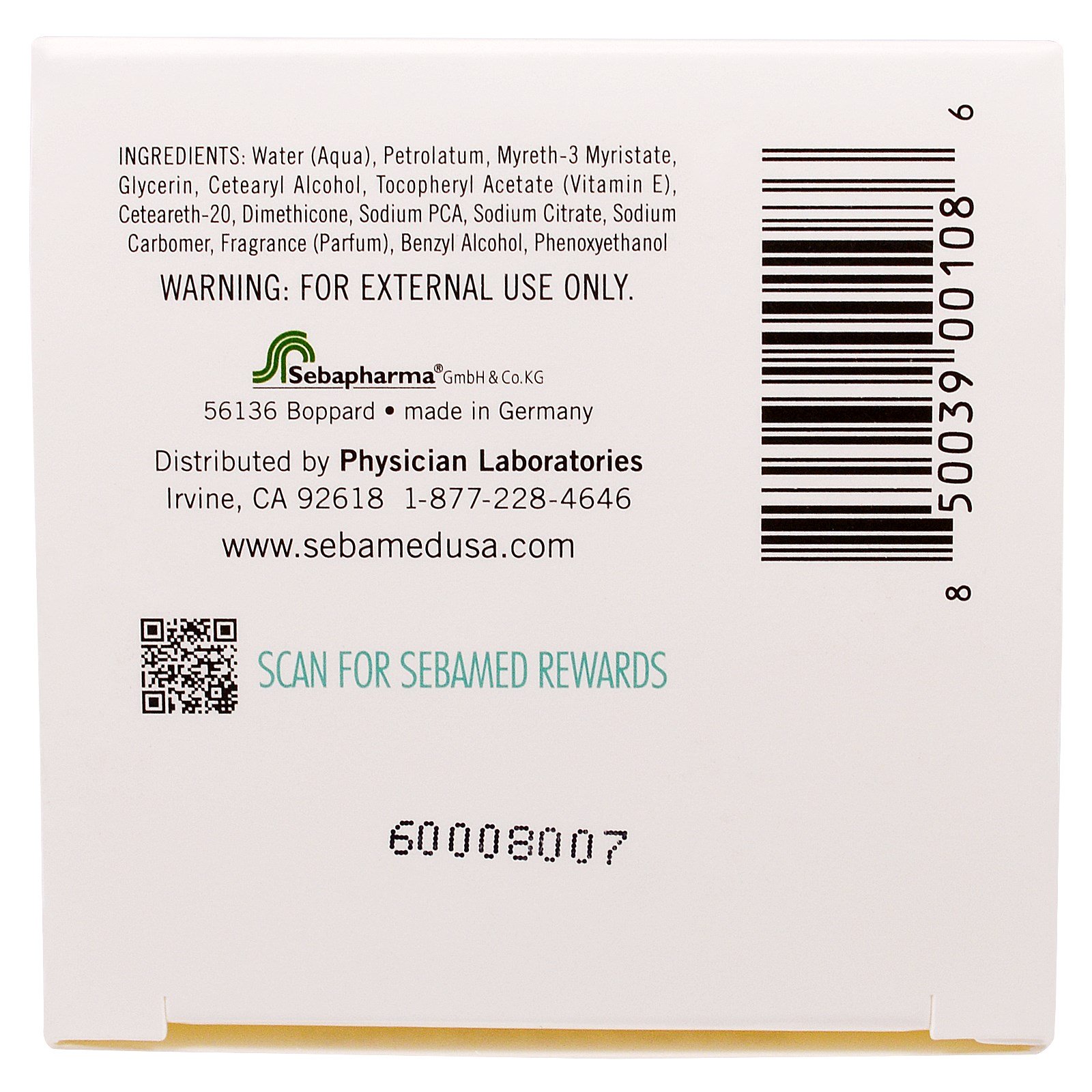 Sebamed USA, Creme Hidratante Facial, 75g - Imagem 2