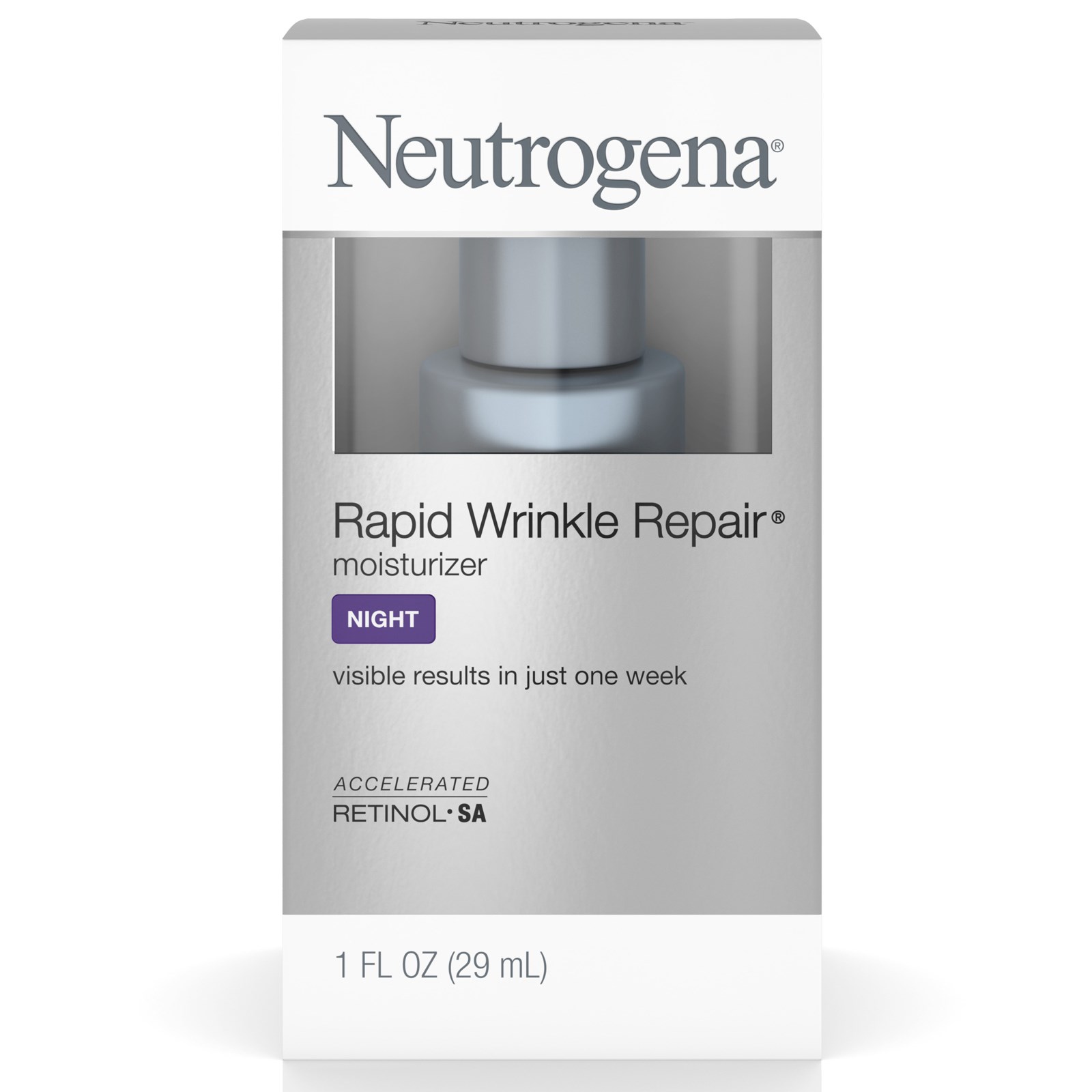 Neutrogena, Rapid Wrinkle Repair Moisturizer, Night, 1 fl oz (29 ml) - Imagem 2
