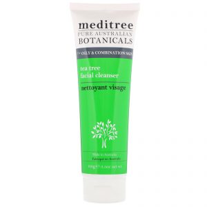Meditree, Produtos Botânicos Puros da Austrália, Limpador Facial de Melaleuca, Para Pele Oleosa e Mista, 100 g (3,5 oz)