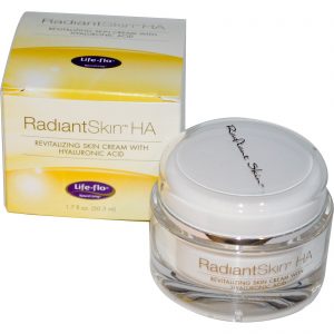 Life-flo, Pele Radiante HA, Creme Revitalizante de Pele com Ácido Hialurônico, 1.7 fl oz (50.3 ml)