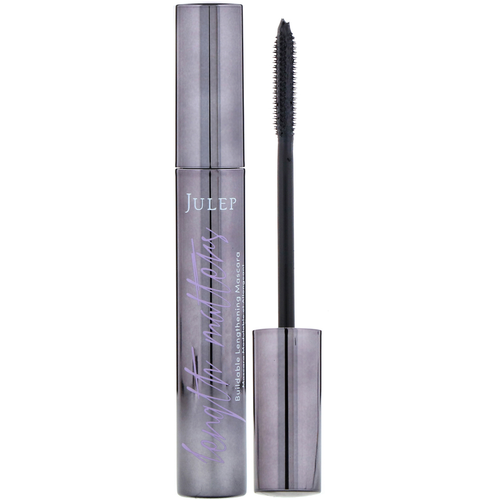 Julep, Máscara para alongar os cílios, Length Matters, Jet Black, 10,1 g