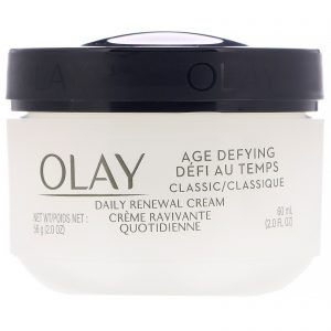 Olay, Creme Renovador Diário Anti-idade, Clássico, 60 ml (2 fl oz)