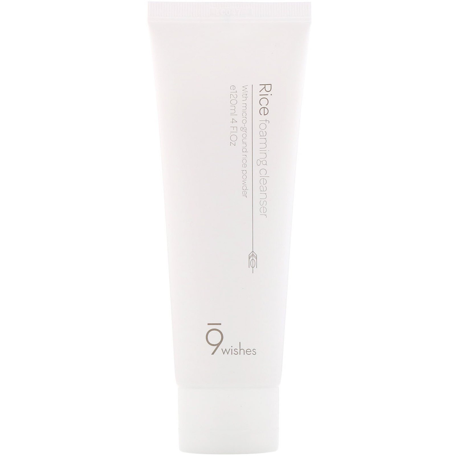 9Wishes, Rice Foaming Cleanser, 4 fl oz (120 ml)