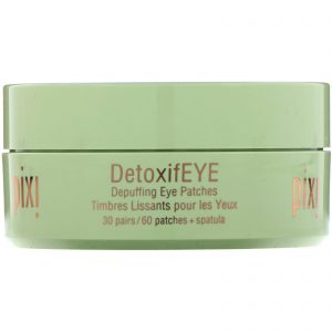 Pixi Beauty, Skintreats, DetoxifEye, Depuffing Eye Patches, 30 Pairs + Spatula