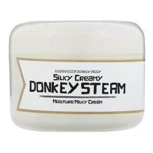 Elizavecca, Donkey Piggy, Silky Creamy Donkey Steam, Creme Hidratante com Leite, 100 g (3,53 oz)