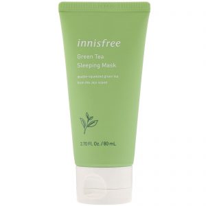 Innisfree, Máscara de Dormir de Chá Verde, 2,7 fl oz (80 ml)