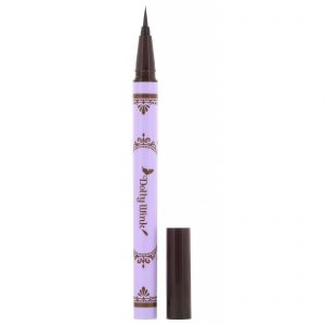 Koji, Dolly Wink, Delineador Líquido, Marrom Escuro, 7 ml (0,2 fl oz)