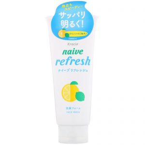 Kracie, Naive, sabonete facial, refrescante, 130 g