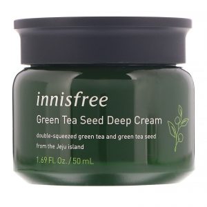 Innisfree, Creme de Semente de Chá Verde para Tratamento Profundo, 1,69 fl oz (50 ml)