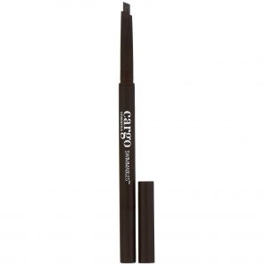 Cargo, Swimmables, lápis de sobrancelhas de longa duração, Dark, 0,35 g