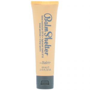 theBalm Cosmetics, Balm Shelter Tinted Moisturizer, SPF 18, Medium Dark, 2.15 fl oz (64 ml)