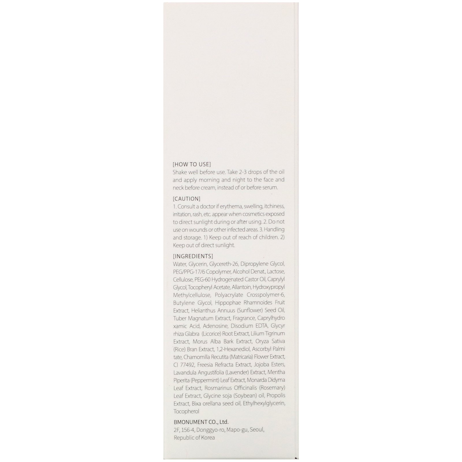 d'Alba, White Truffle, Prestige Watery Oil, 1.01 fl oz (30 ml) - Imagem 3