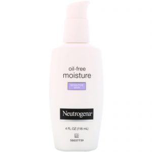 Neutrogena, Hidratante Sem Óleo, Hidratante Facial Ultra Suave, Pele Sensível, 4 fl oz (118 ml)