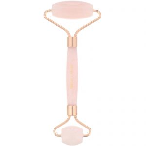 Grace & Stella, Massageador Facial de Quartzo Rosa, 1 Rolo