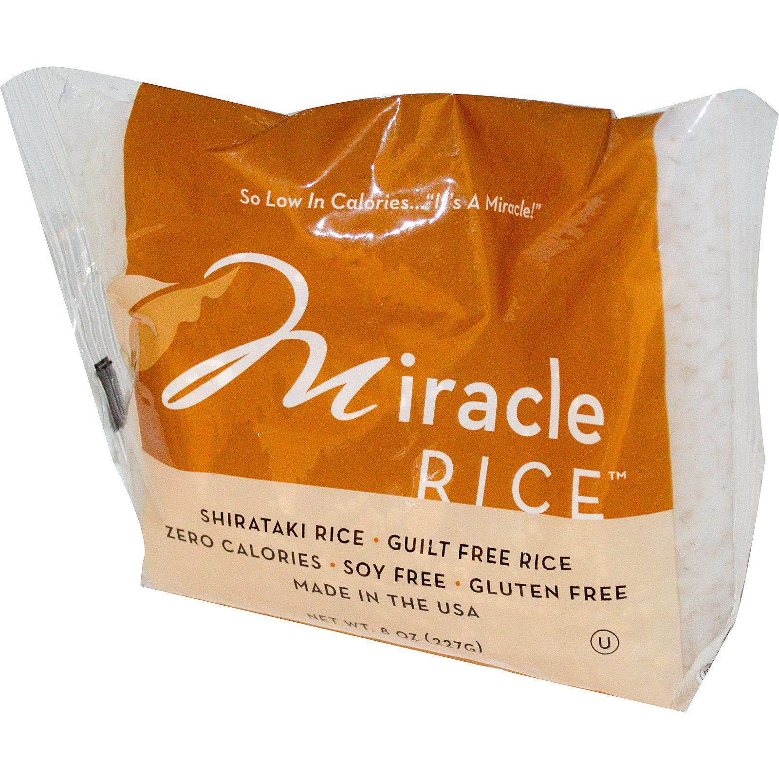 Miracle Noodle, Miracle Rice, 227 g (8 oz)