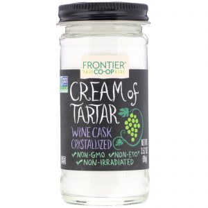 Frontier Natural Products, Creme de Tartar, em Pó, 3.52 oz (99 g)