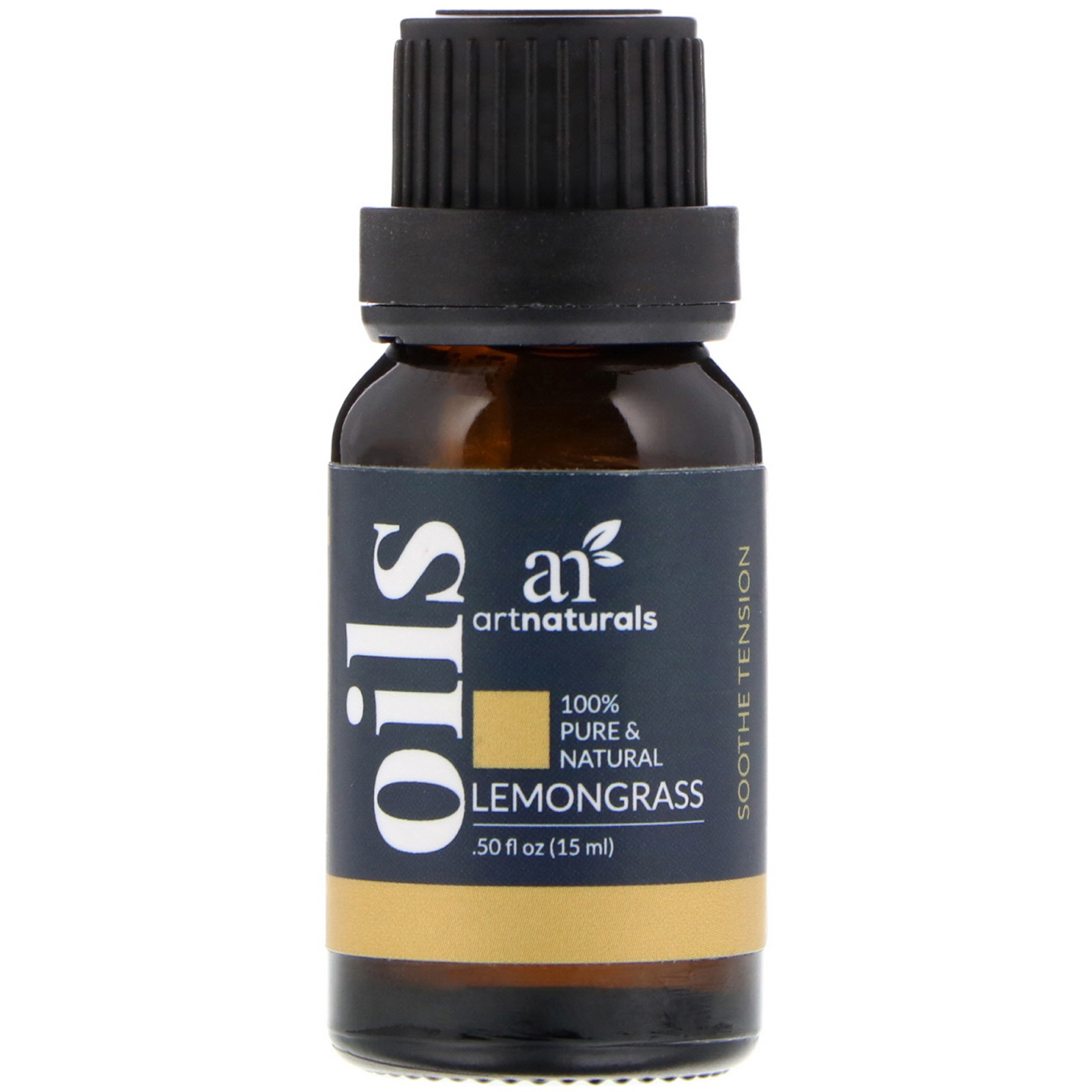 Artnaturals, Óleo de Capim Limão, 0,50 fl oz (15 ml) - Imagem 3