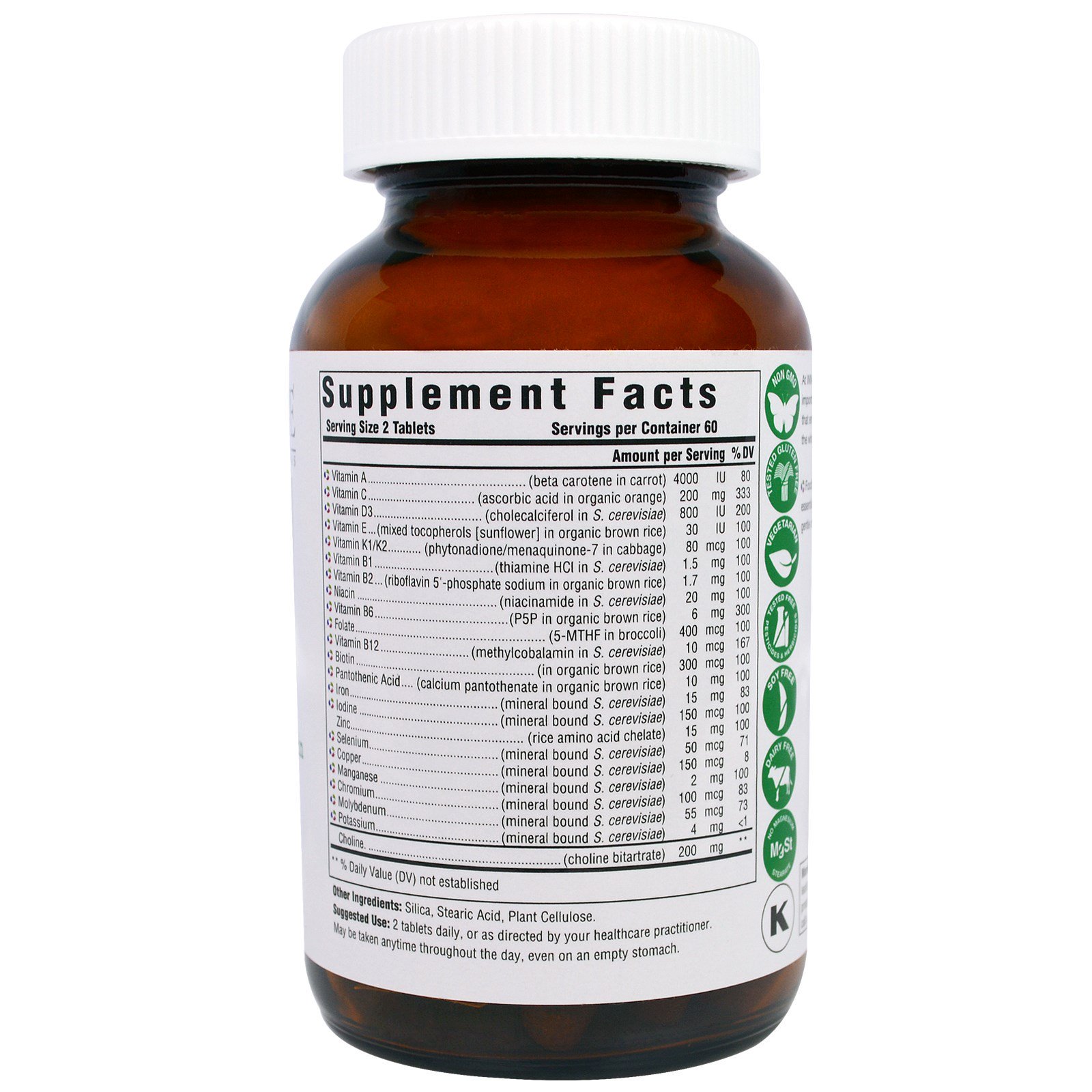 Innate Response Formulas, Multivitaminas para Mulheres, 120 Comprimidos - Imagem 2