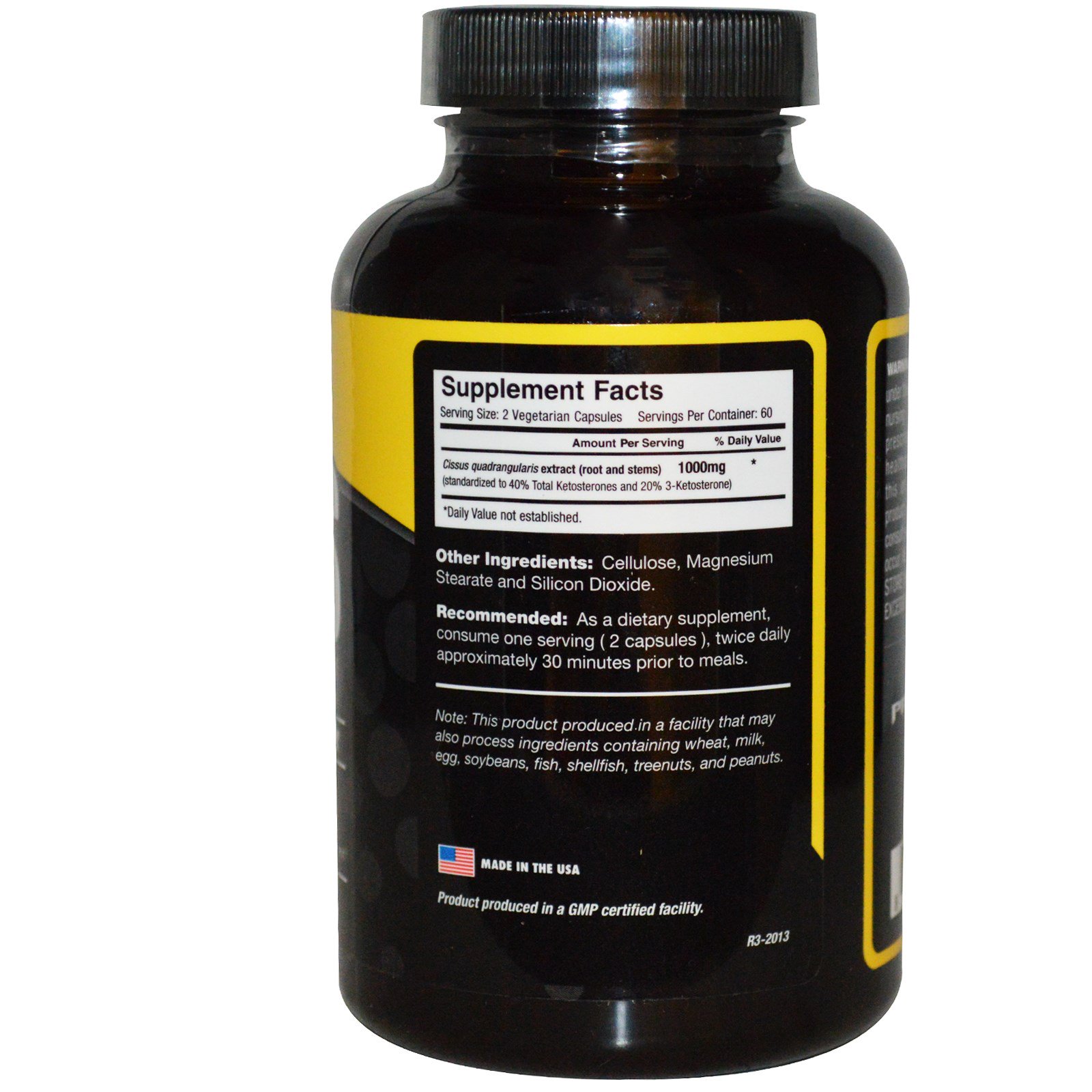 Primaforce, Cissus, 1000 mg, 120 Cápsulas Vegetarianas - Imagem 2