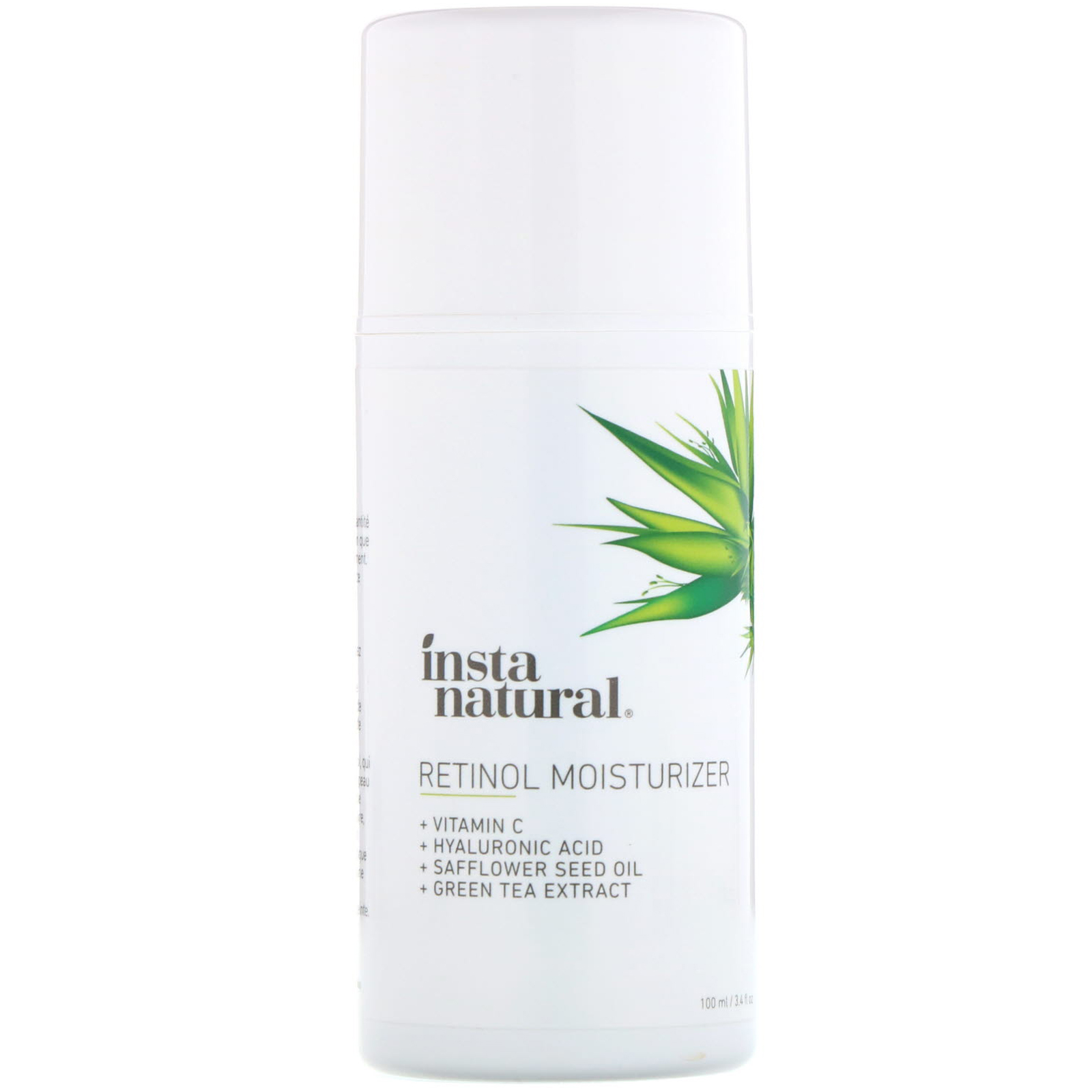 InstaNatural, Hidratante Retinol, Antienvelhecimento, 100 ml (3,4 fl oz) - Imagem 3
