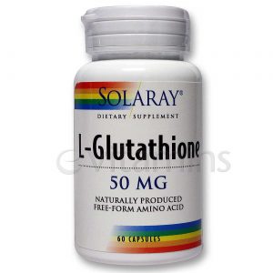 Solaray L-glutationa 60 Cápsulas
