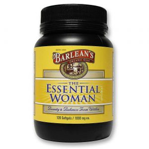 Barlean's Organic Oils, Essencial para Mulher - 120 Cápsulas