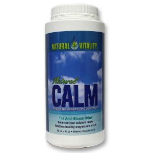 Natural Vitality, Natural Calm Bebida Mineral Anti-Estresse, Original - 453 g