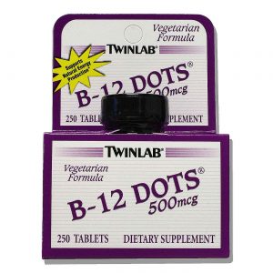 Twinlab, Vitamina B-12 500 mcg - 250 Tabletes