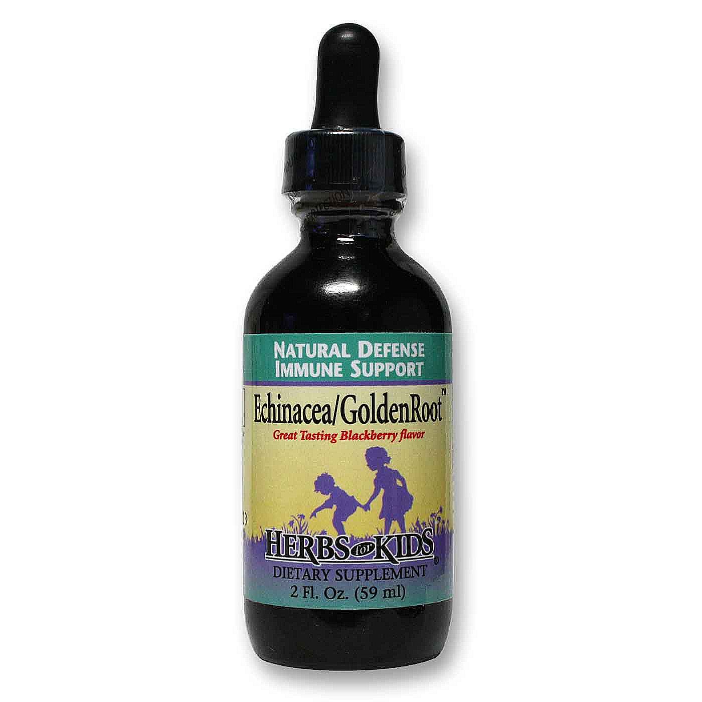 Ervas for Kids Equinácea / raiz dourada Pretoberry 2 fl oz