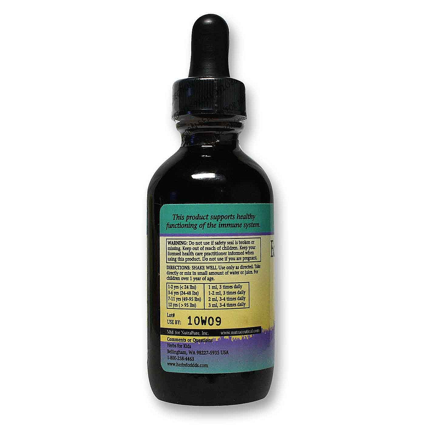 Ervas for Kids Equinácea / raiz dourada Pretoberry 2 fl oz - Imagem 3