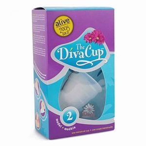 Coletor Menstrual Hipoalergênico Diva International Modelo 2