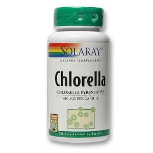 Solaray Chlorella 100 Cápsulas