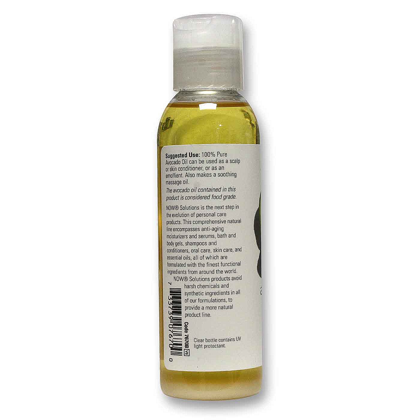 Now Foods, Óleo de Abacate - 118 ml (4 fl oz) - Imagem 3