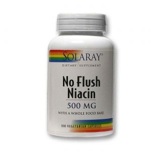 Solaray, Niacina sem vermelhidões - 100 Cápsulas