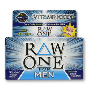 Garden of Life Vitamin Code, RAW One for Men™ - 75 Cápsulas Vegetarianas