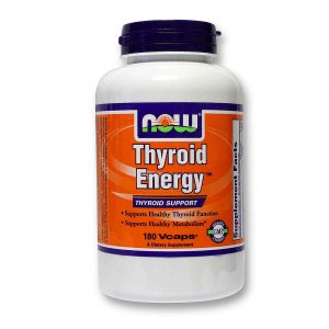 Now Foods, Tireóide Energy™ - 180 Cápsulas Vegetarianas