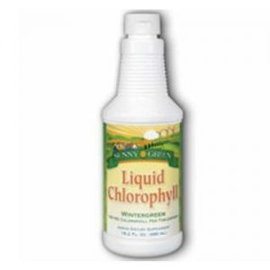 Sunny Green Líquido Clorofila Wintergreen 16 fl oz