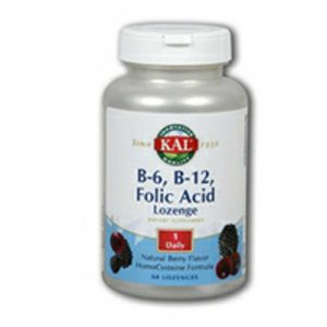 Kal, Vitaminas B6, B12, ácido fólico - 60 Pastilhas