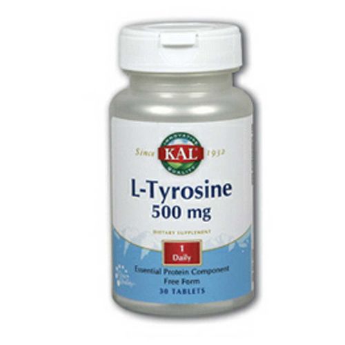 Kal, L-Tirosina 500 mg - 30 Tabletes
