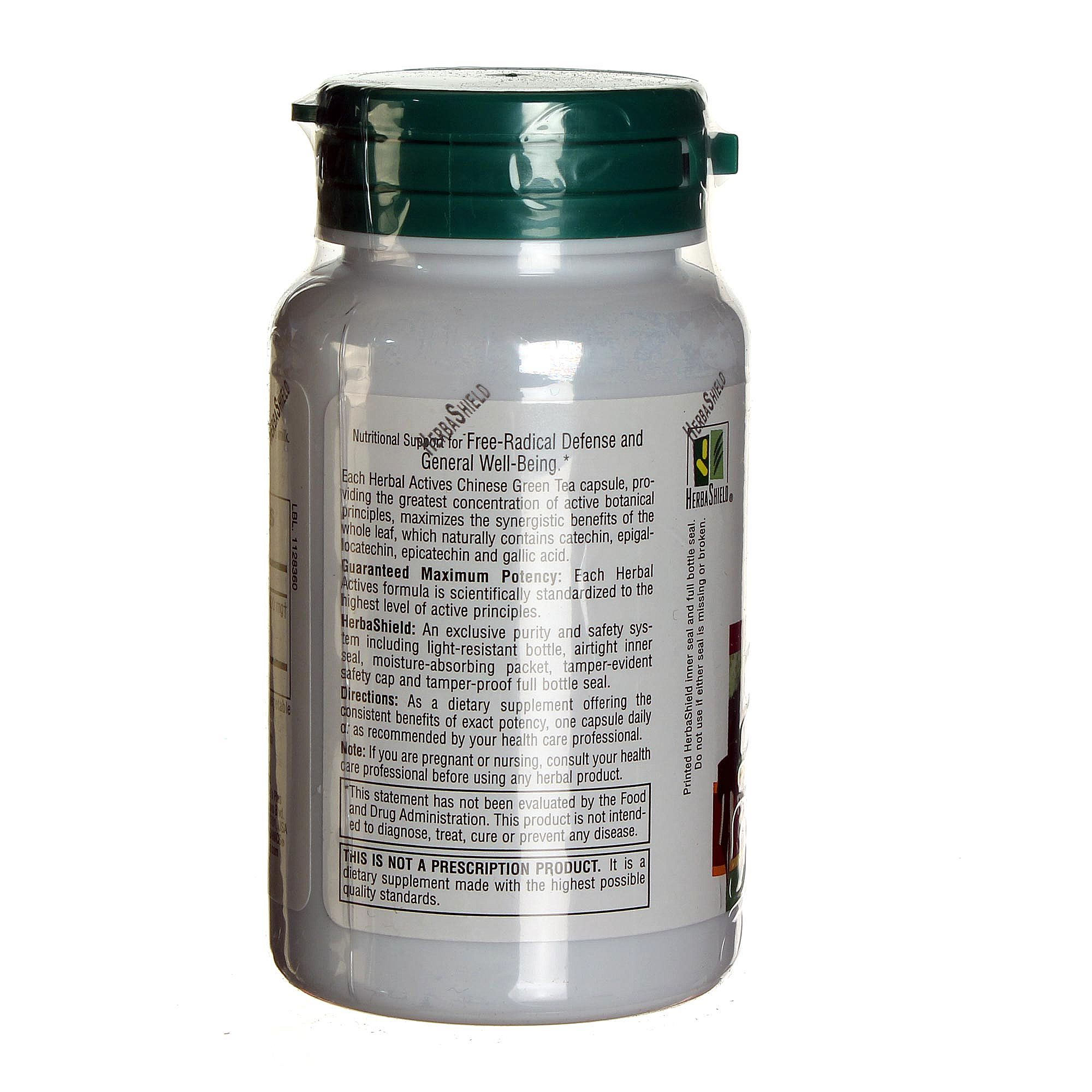 Nature's Plus, Chá Verde Chinês - 60 Cápsulas - Imagem 3