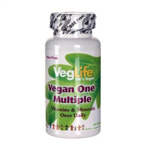 VegLife, Vegan One™ Multivitamínico Livre de Ferro - 60 Tabletes
