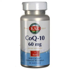 Kal, CoQ-10 60 mg - 60 Cápsulas